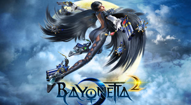 bayonetta, 2014, game Wallpaper 480x854 Resolution