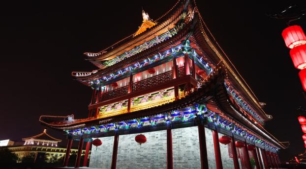 beijing, china, chinese architecture Wallpaper 1400x1050 Resolution