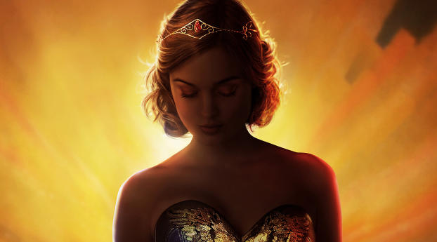 Bella Heathcote From Professor Marston And The Wonder Women Wallpaper 2560x1024 Resolution