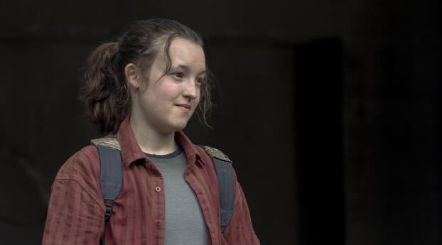 Bella Ramsey as Ellie in The Last of Us Season 1 Wallpaper