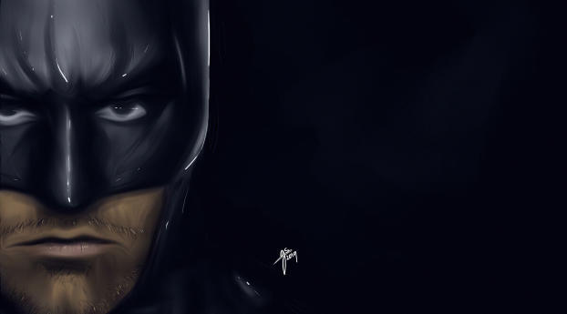 Ben Affleck as Batman Wallpaper 1600x600 Resolution