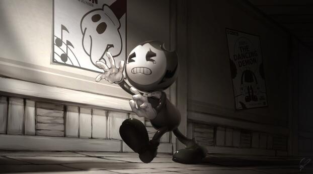 Bendy and the Ink Machine 2022 Wallpaper 480x854 Resolution