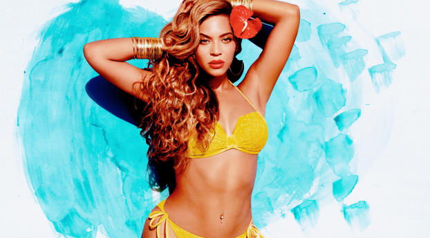 Beyonce Knowles sexy photos Wallpaper 5120x1440 Resolution