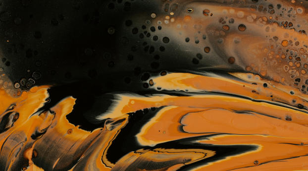 Black & Yellow Digi Art Wallpaper 1024x768 Resolution
