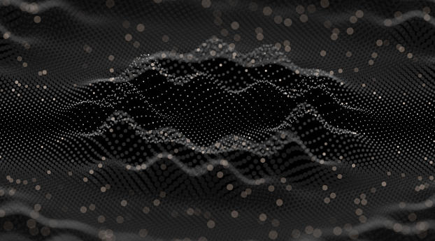 Black Dots Wallpaper 1920x1080 Resolution