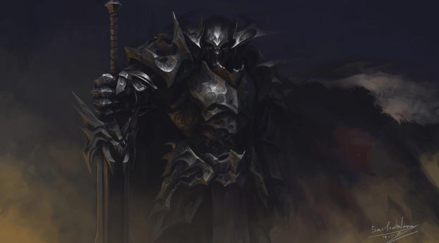 Black Knight Eternals Art 2020 Wallpaper 1440x3120 Resolution