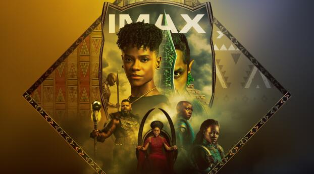 Black Panther Wakanda Forever 4K IMAX Poster Wallpaper 1440x3160 Resolution