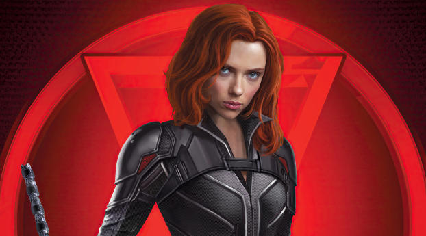 Black Widow Marvel Scarlett Johansson Wallpaper 240x400 Resolution