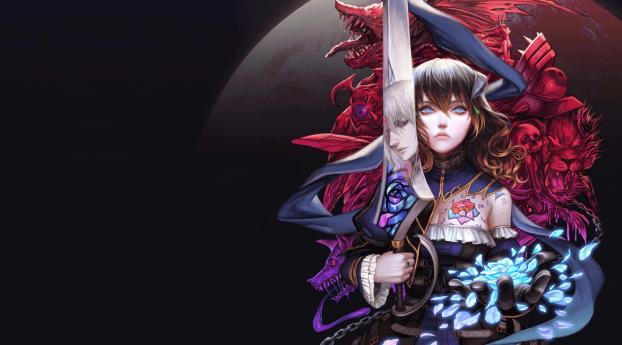 Bloodstained Ritual of the Night Wallpaper 320x480 Resolution