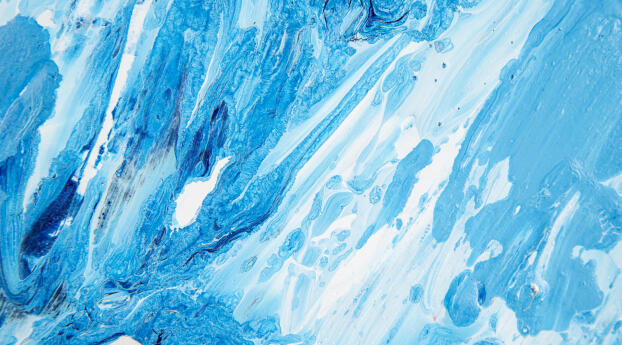 Blue 4k Abstract Liquid Wallpaper