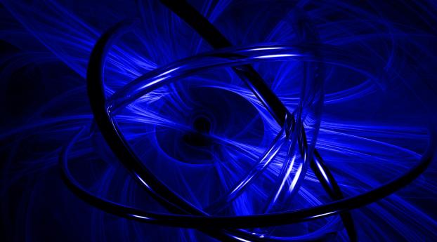 blue, circles, abstraction Wallpaper 1280x800 Resolution