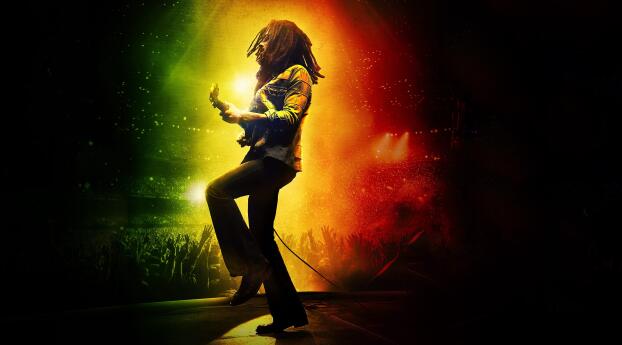 Bob Marley One Love Movie Wallpaper 1440x256 Resolution