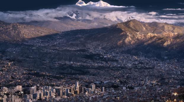 Bolivia Mountains Wallpaper 1080x2460 Resolution
