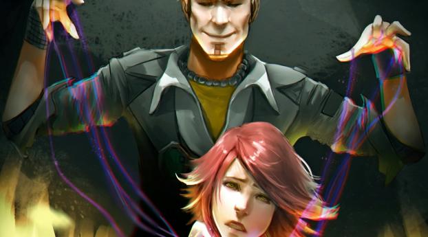 borderlands 2, lilith, handsome jack Wallpaper 1080x2280 Resolution