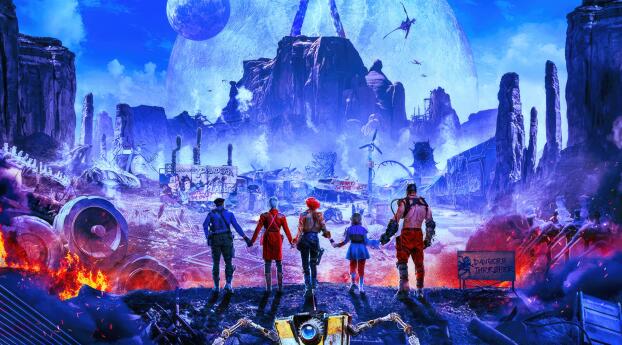 Borderlands The Movie 4k Wallpaper 600x851 Resolution