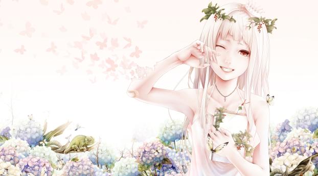 bouno satoshi, art, girl Wallpaper 640x960 Resolution