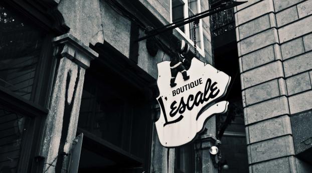 boutique, sign, city Wallpaper 1440x2560 Resolution
