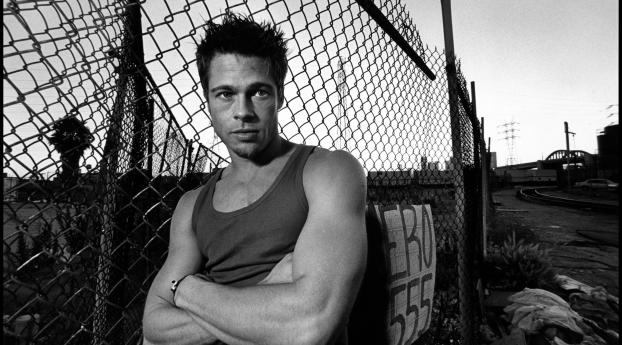 Brad Pitt Awesome HD Pics Wallpaper 1280x960 Resolution