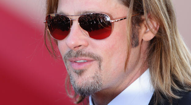 Brad Pitt Close Up Wallpapers Wallpaper 1280x960 Resolution