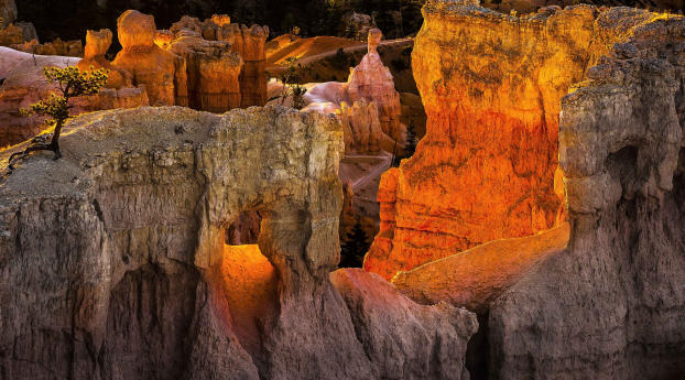 bryce canyon, national park, utah Wallpaper 1280x720 Resolution