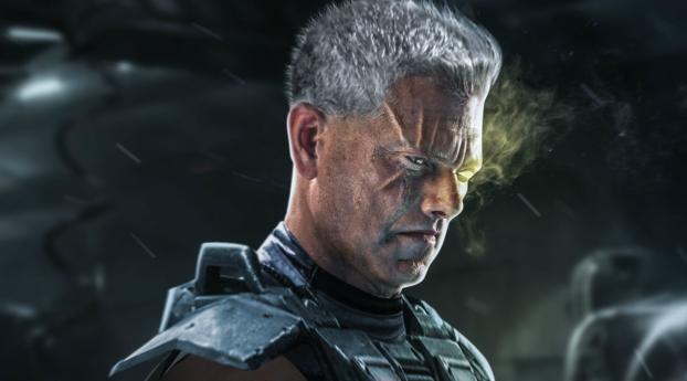 Cable Deadpool 2 Movie Wallpaper 1080x2244 Resolution