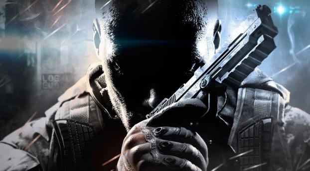 call of duty, black ops ii, face Wallpaper 2880x1800 Resolution