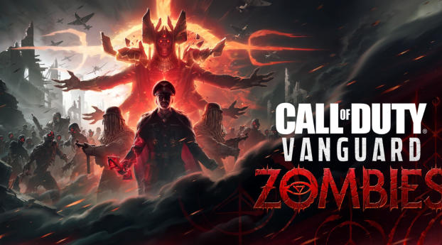 Call of Duty HD Vanguard Zombies Wallpaper 1600x2560 Resolution