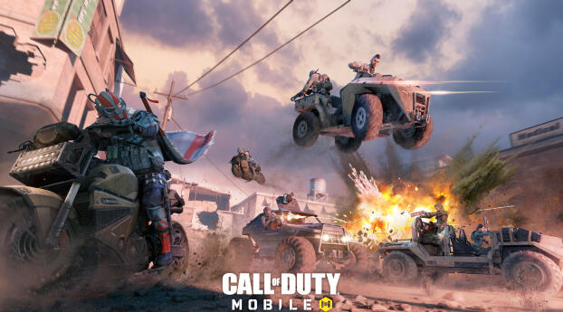 Call of Duty Mobile Key art Wallpaper 480x484 Resolution