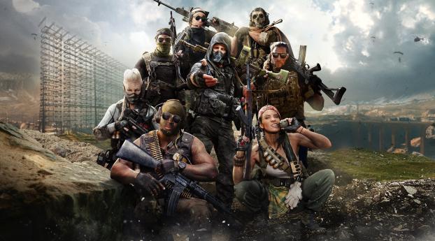 Call of Duty Warzone HD Gaming Wallpaper 480x960 Resolution