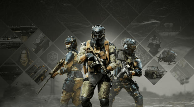 Call of Duty Warzone Operators Gaming Wallpaper 1080x2232 Resolution