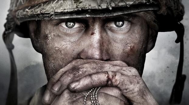 Call of Duty WWII Wallpaper 1366x768 Resolution