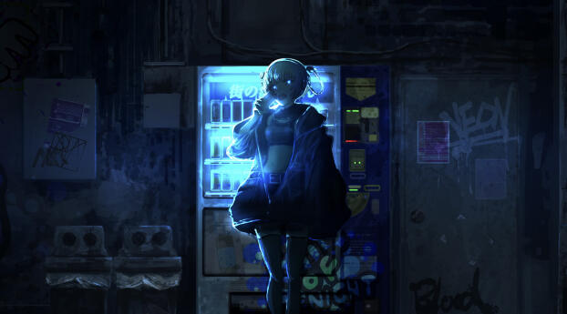 Call of the Night HD Nazuna Nanakusa Wallpaper 1440x2560 Resolution