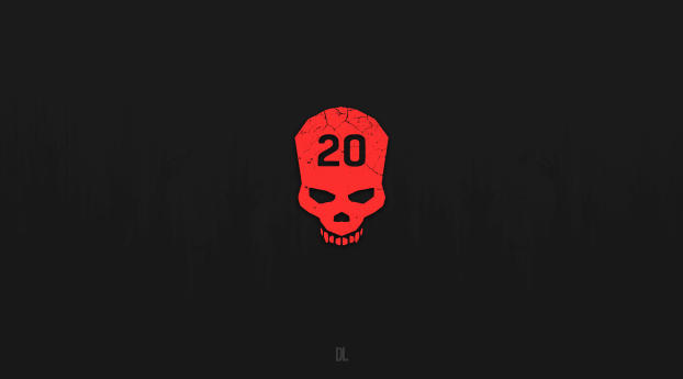 Cant Touch This Dying Light Minimalist Skull Wallpaper 2932x2932 Resolution