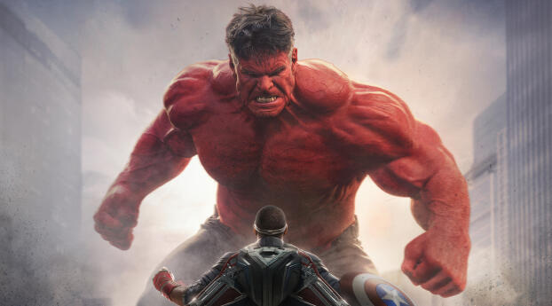 CAPTAIN AMERICA 4K Brave New World Wallpaper