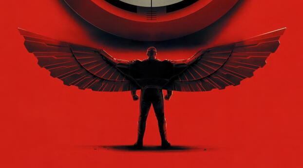 Captain America Brave New World Minimal iPhone Poster Wallpaper