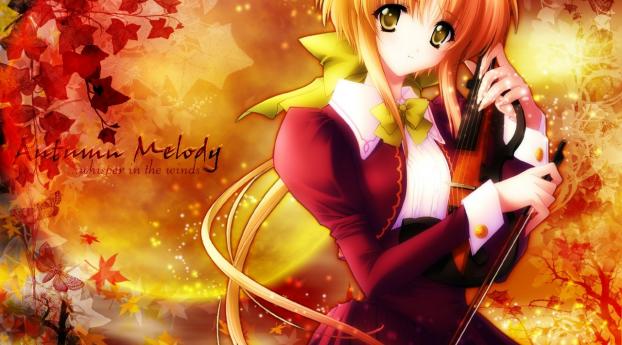 carnelian, girl, violin Wallpaper 1280x720 Resolution