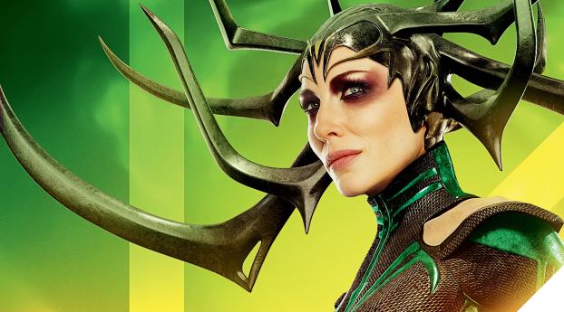Cate Blanchett As Hela In Thor Wallpaper 500x480 Resolution