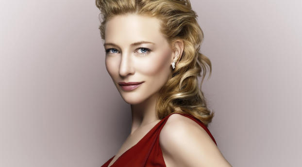 Cate Blanchett red dress wallpaper Wallpaper 640x1136 Resolution