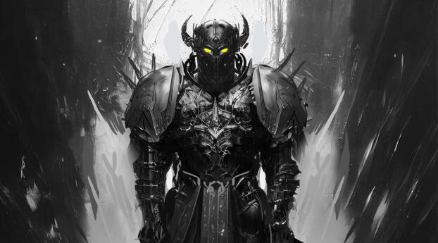 Chaos Lord HD Warrior Art Wallpaper 1080x2160 Resolution