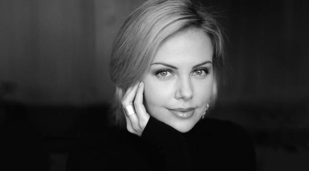 Charlize Theron beautiful wallpapers Wallpaper 5760x1080 Resolution