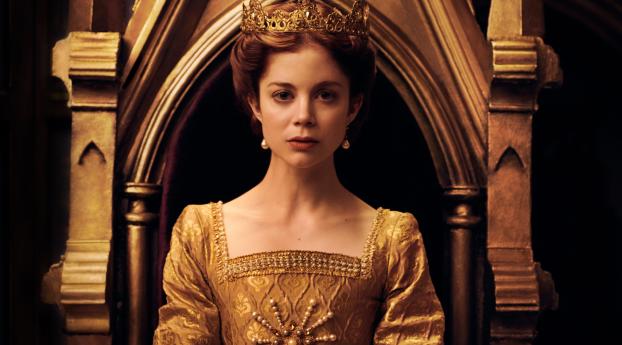 Charlotte Hope in The Spanish Princess Wallpaper 1440x310 Resolution