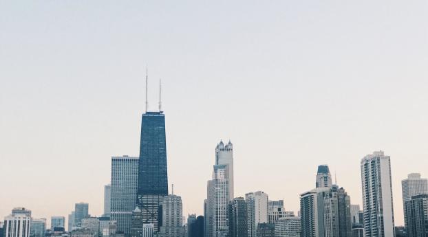 Chicago’s Beautiful Skyline Wallpaper