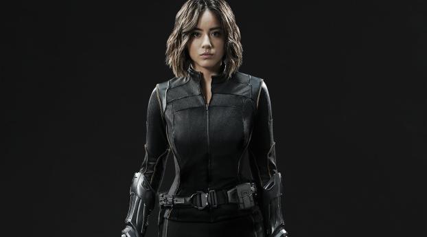 Chloe Bennet Agents of SHIELD Actress Promo Photoshoot Wallpaper 3000x3000 Resolution