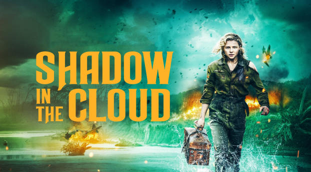 Chloe Moretz in Shadow in the Cloud Wallpaper 1280x800 Resolution