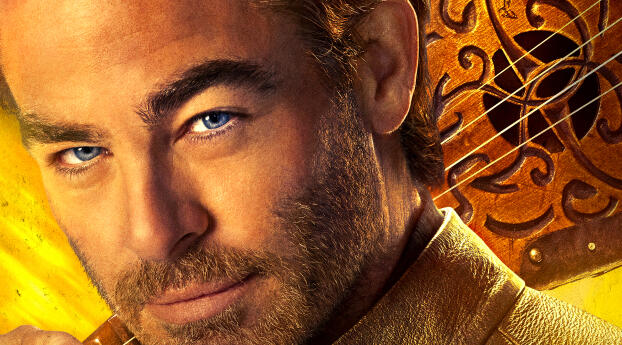 Chris Pine Dungeons & Dragons Honor Among Thieves Wallpaper