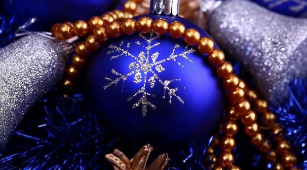 christmas decorations, tinsel, cone Wallpaper 1440x3200 Resolution