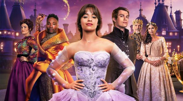 Cinderella Movie 2021 Poster Wallpaper 1080x2048 Resolution