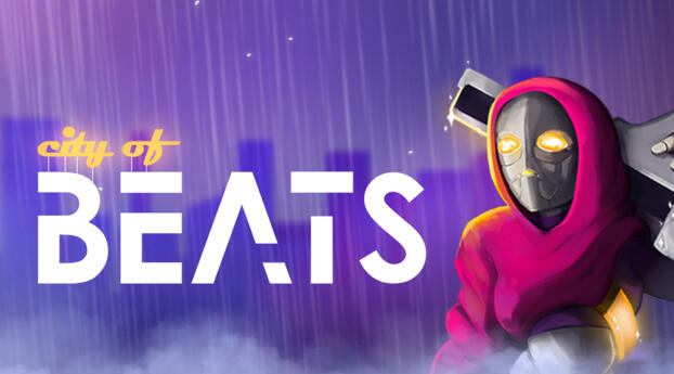City of Beats Gaming Poster Wallpaper 2560x1440 Resolution