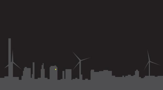 city, ​​silhouette, minimalism Wallpaper 1080x1920 Resolution