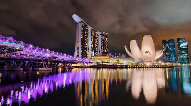 city, singapore, hotel Wallpaper 1440x2992 Resolution